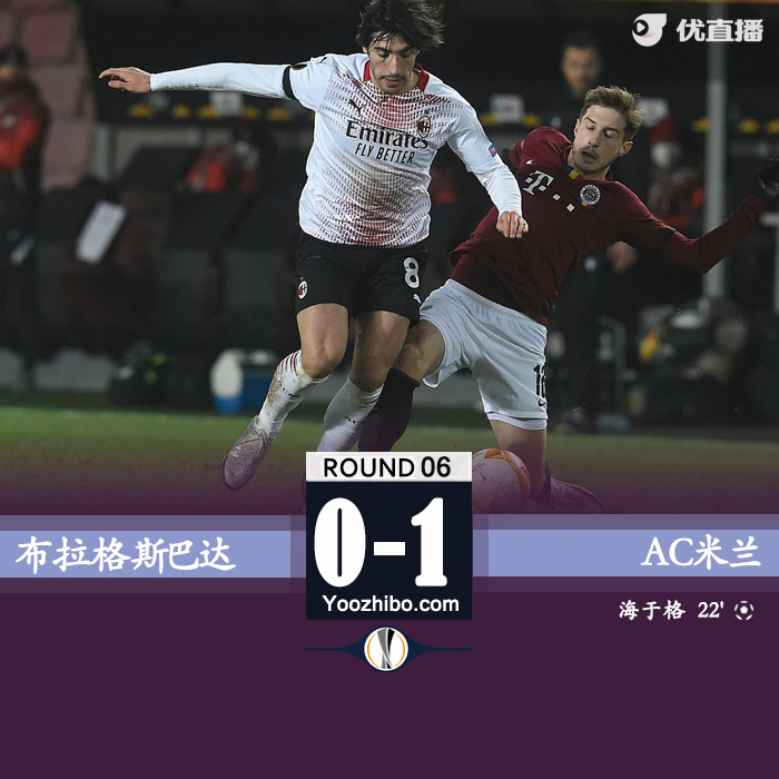 <a href=/zuqiuremen/acmilan/ target=_blank class=infotextkey>AC米兰</a>1-0布拉格斯巴达